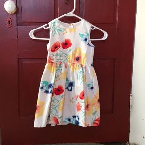 Crazy 8 girls 3-T flower pattern dress